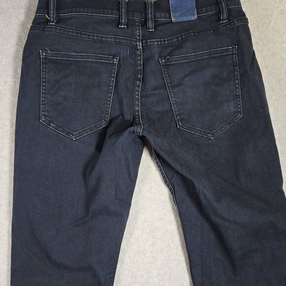 Mugsy Darkest Blues FLX5NDB Stretch Denim Mens Jeans Size 31x34 - Picture 7 of 11